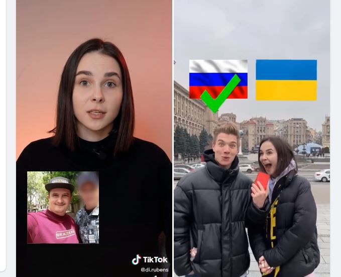 Выбравшая на Майдане Россию блогер из Киева объявила "войну" офицеру Штефану: "Удар с ярко выраженным русским акцентом"
