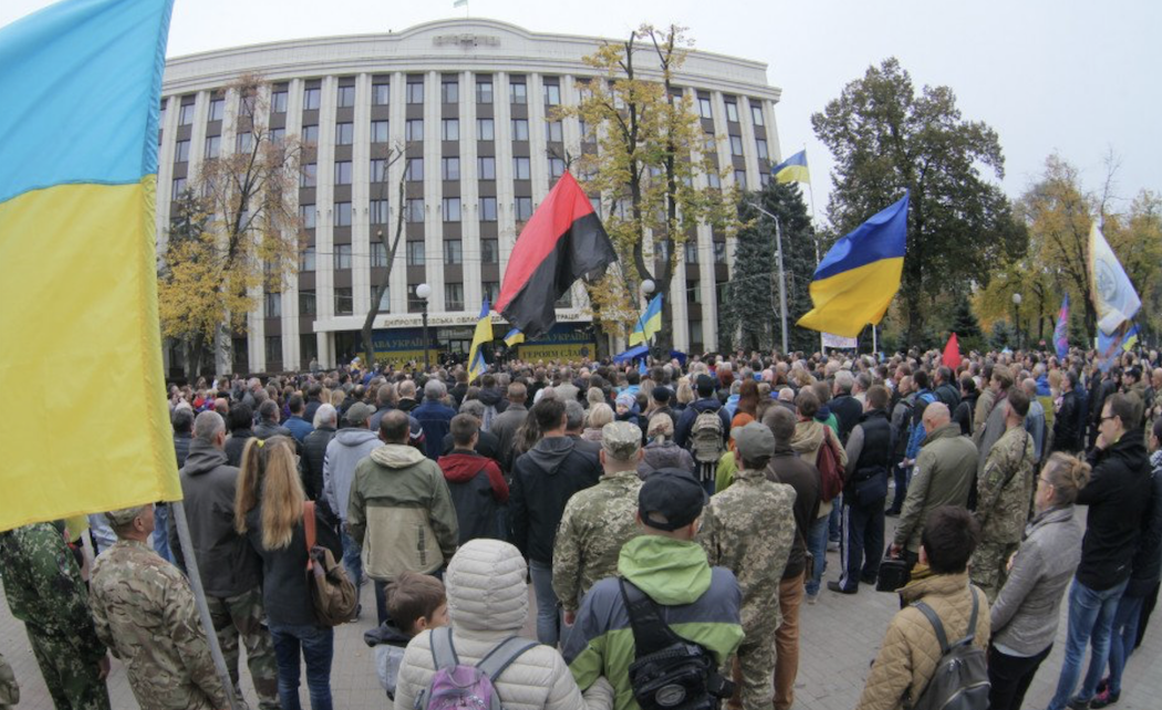 Регионы Украины восстали против капитуляции и вышли на улицы - кадры