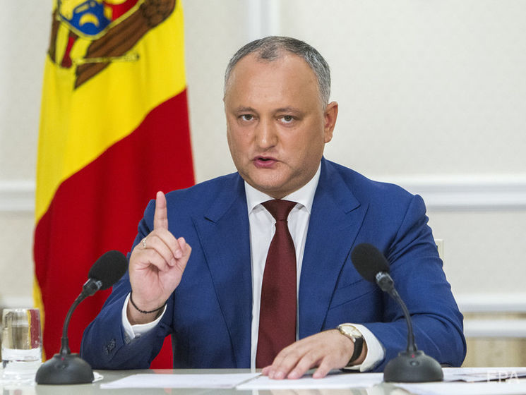 Президент Молдовы Додон рассказал, почему не хочет ехать в Киев