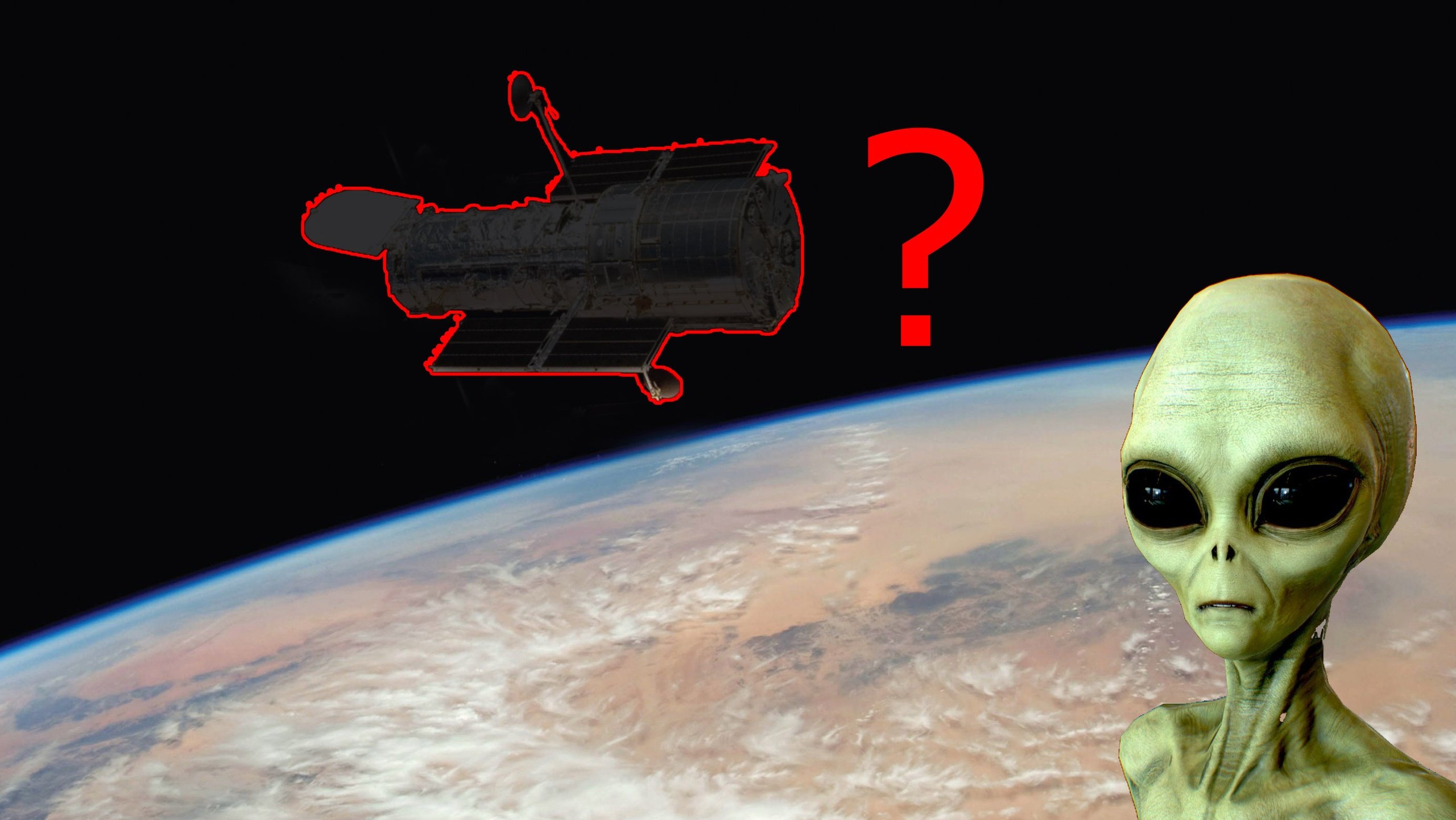 Разоблачена ложь NASA о похищении инопланетными захватчиками известного зонда Hubblе
