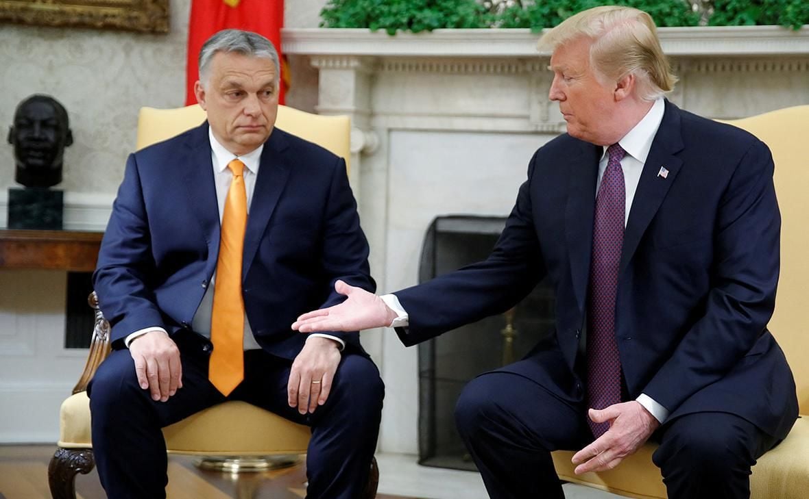 ​Использовать свое влияние: Трамп звонил не только Путину, но и Орбану по вопросу Украины – Bloomberg