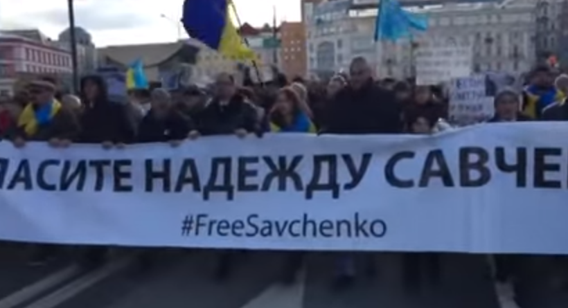 Патриоты позлили Путина: на марше памяти Немцова прозвучал гимн свободной Украины