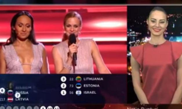В прямом эфире "Евровидения" зритель из зала по-русски кричал нецензурщину 