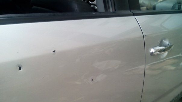 Соцсети: в Макеевке расстреляли автомобиль Гиви