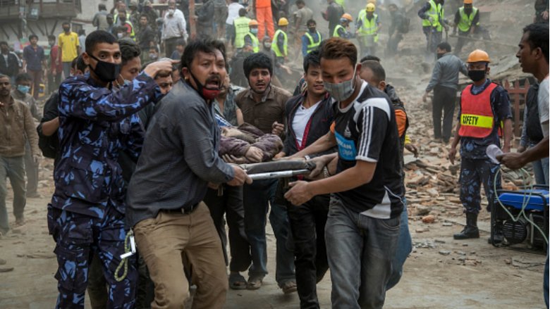 В сети опубликованы фотографии с места трагедии в Непале