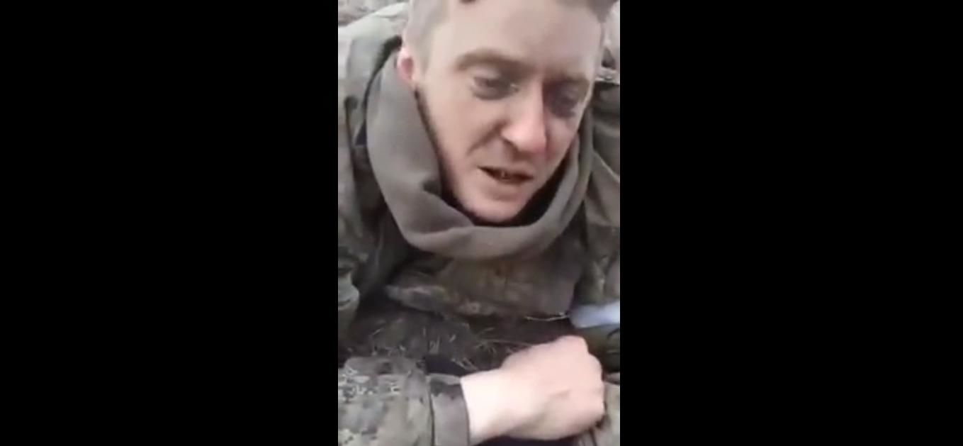 У Баштанці перевернули бронетехніку, полонивши російського солдата з Криму: відео допиту