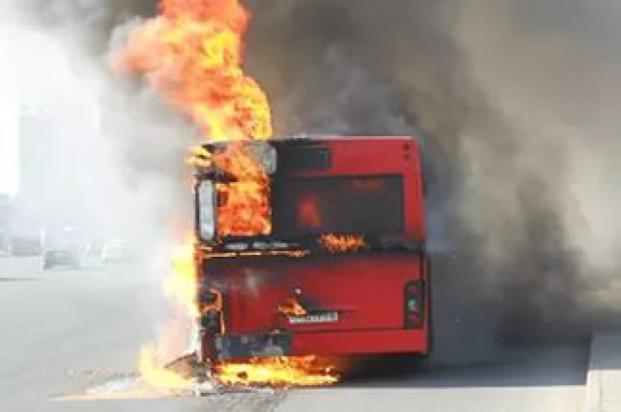 В Болгарии горел автобус с российскими туристами - опубликованы кадры