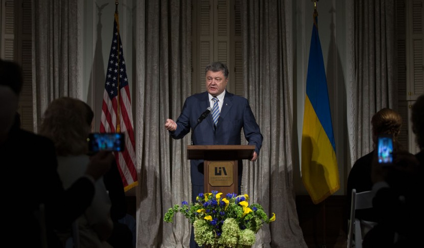 Порошенко сделал откровенное заявление перед представителями украинской общины в Соединенных Штатах