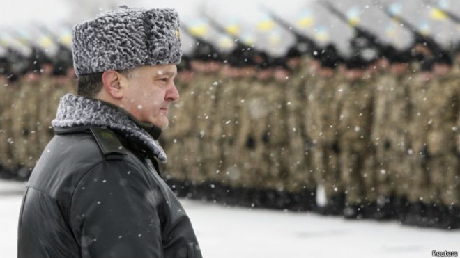 Главное за день 19 января: Порошенко подписал закон о мобилизации; ДНР задержала Губарева; в Донецке горят дома