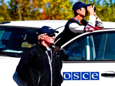 Под Дзержинском под обстрел попали наблюдатели ОБСЕ