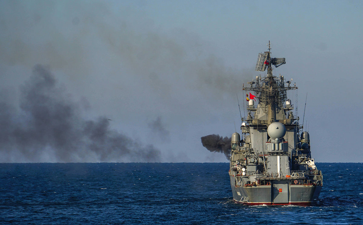 СМИ отыскали остатки затонувшего крейсера "Москва"