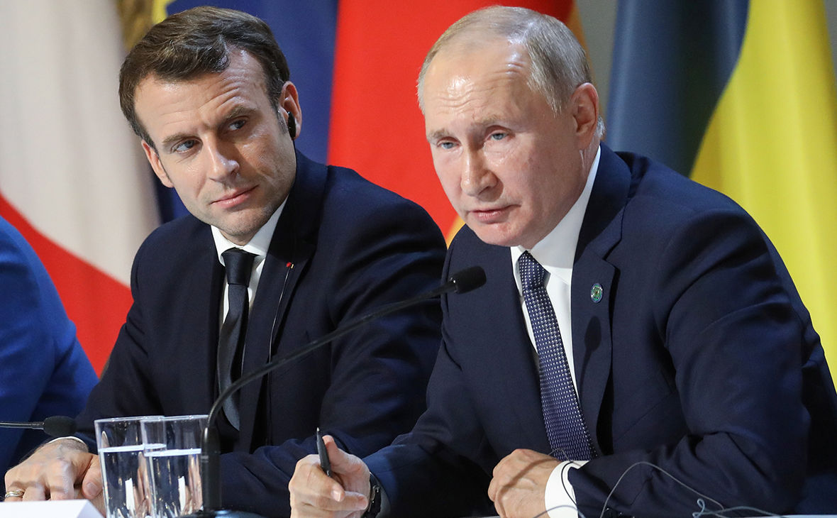 Переговори Путіна та Макрона у Кремлі розпочалися з вимоги Франції