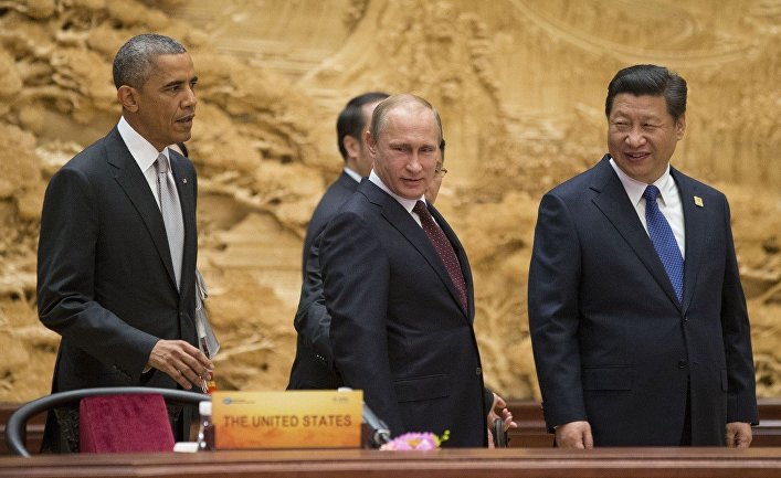 "Большую угрозу для США представляет собой Китай, а Россия ему в подметки не годится" - у Обамы опустили РФ