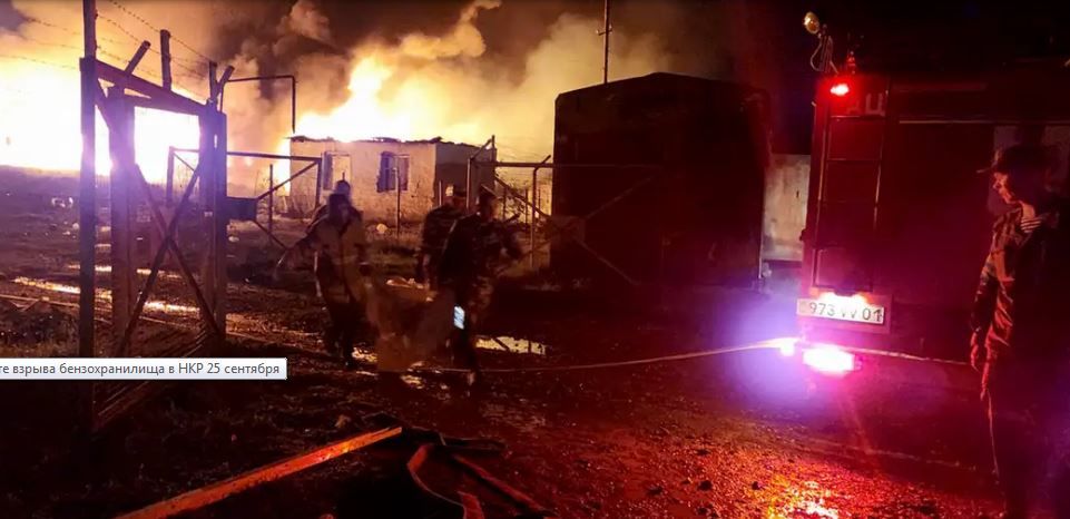 У Карабасі на сховищі палива прогримів вибух – десятки загиблих і сотні поранених