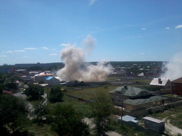 Утренний обстрел привокзального района Донецка