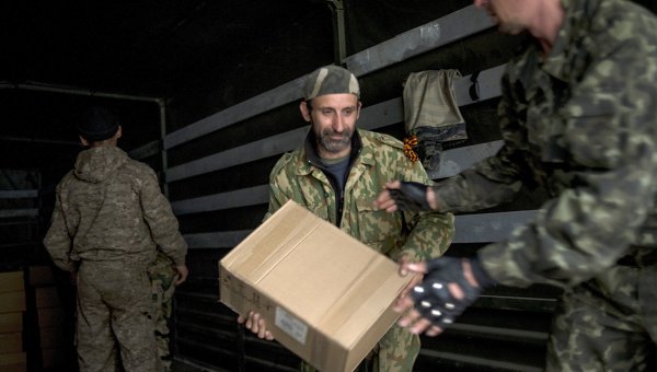 Российский гумконвой прибыл в Луганск