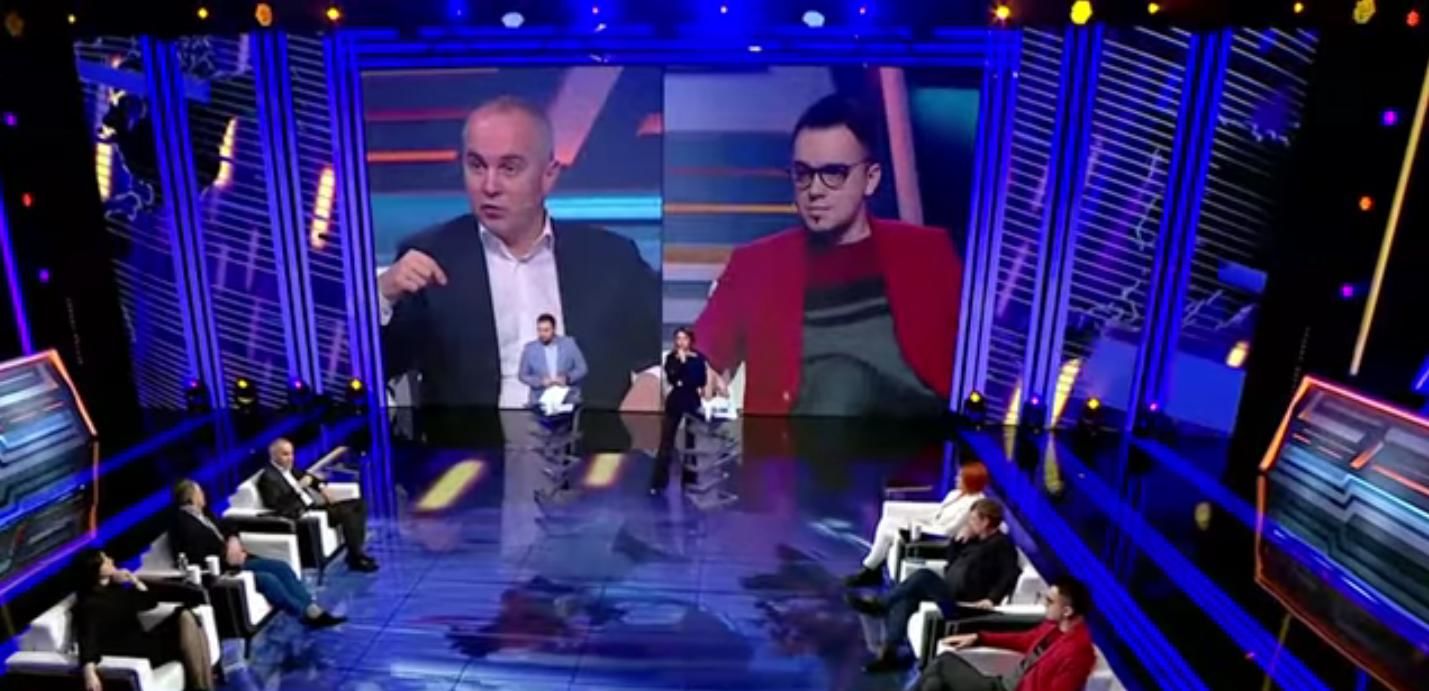 Шуфрич и Олешко повздорили в прямом эфире: "Молодой человек, я перестану говорить с Вами!"