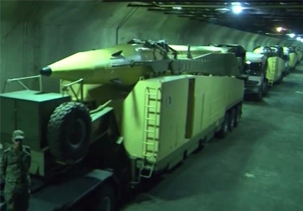 Иран обнародовал новую подземную базу ракет