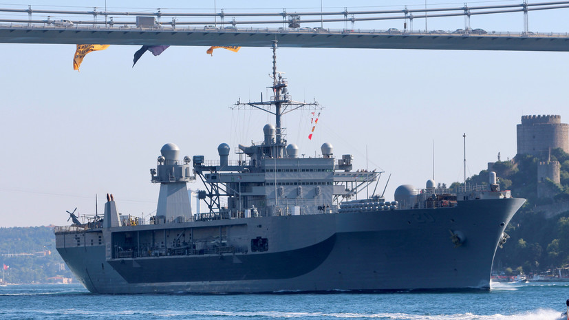 Два корабля ВМС США вошли в Черное море для совместных учений с украинским военным флотом