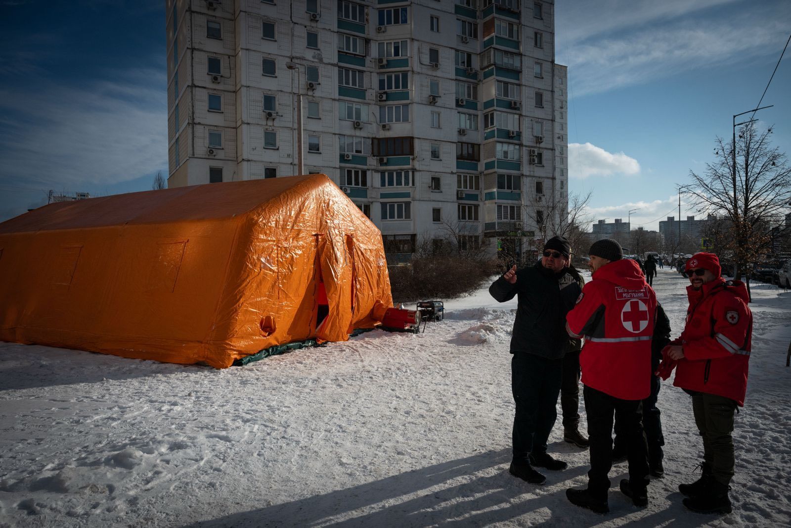 В Киеве после ударов армии РФ без тепла в мороз остались более 5600 многоэтажных домов