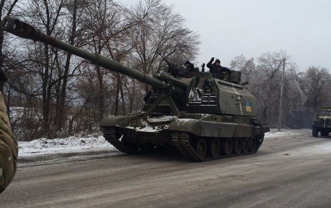 Батальон "Киев-2": в район Дебальцево к военнослужащим пришло подкрепление и техника