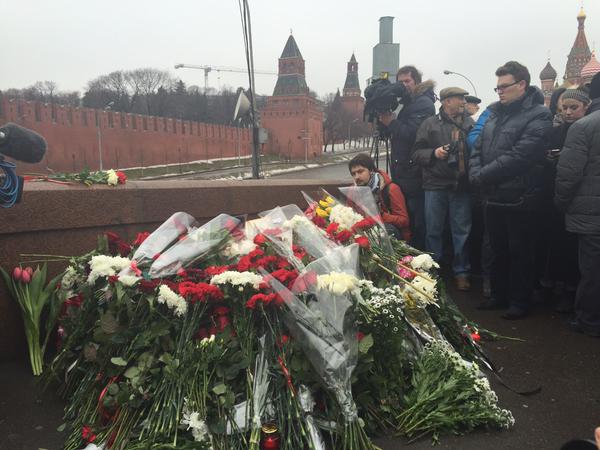Акция памяти Бориса Немцова. Прямая видео-трансляция