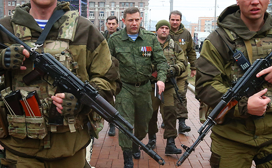 Захарченко: мой ответ Порошенко - выведите войска из Донбасса