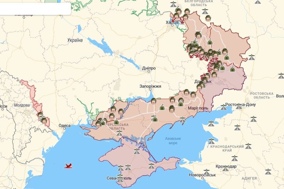 ​Разведка засекла на Херсонщине крупную группу дезертиров ВС РФ: движутся по ночам в сторону Крыма