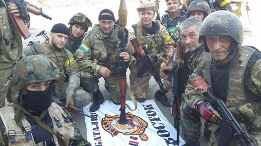 Ярош сообщает о взятии опорного пункта батальона «Восток» под Донецком