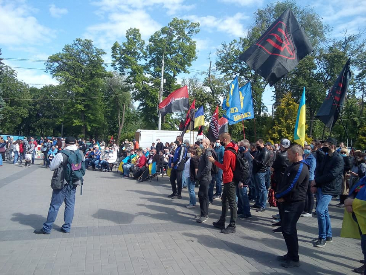 Акция "Стоп Реванш" в Днепре: репортаж с места событий и разговор с активистом, уроженцем Донецка