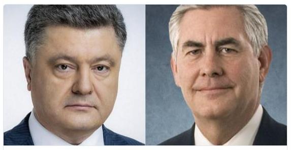 Президент Украины Петр Порошенко предложил США активизировать решение вопроса о размещении на Донбассе международного миротворческого контингента ООН