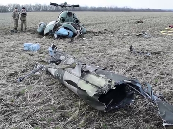 Падение военного вертолета под Краматорском: СМИ опубликовали новое видео и уточнили количество погибших