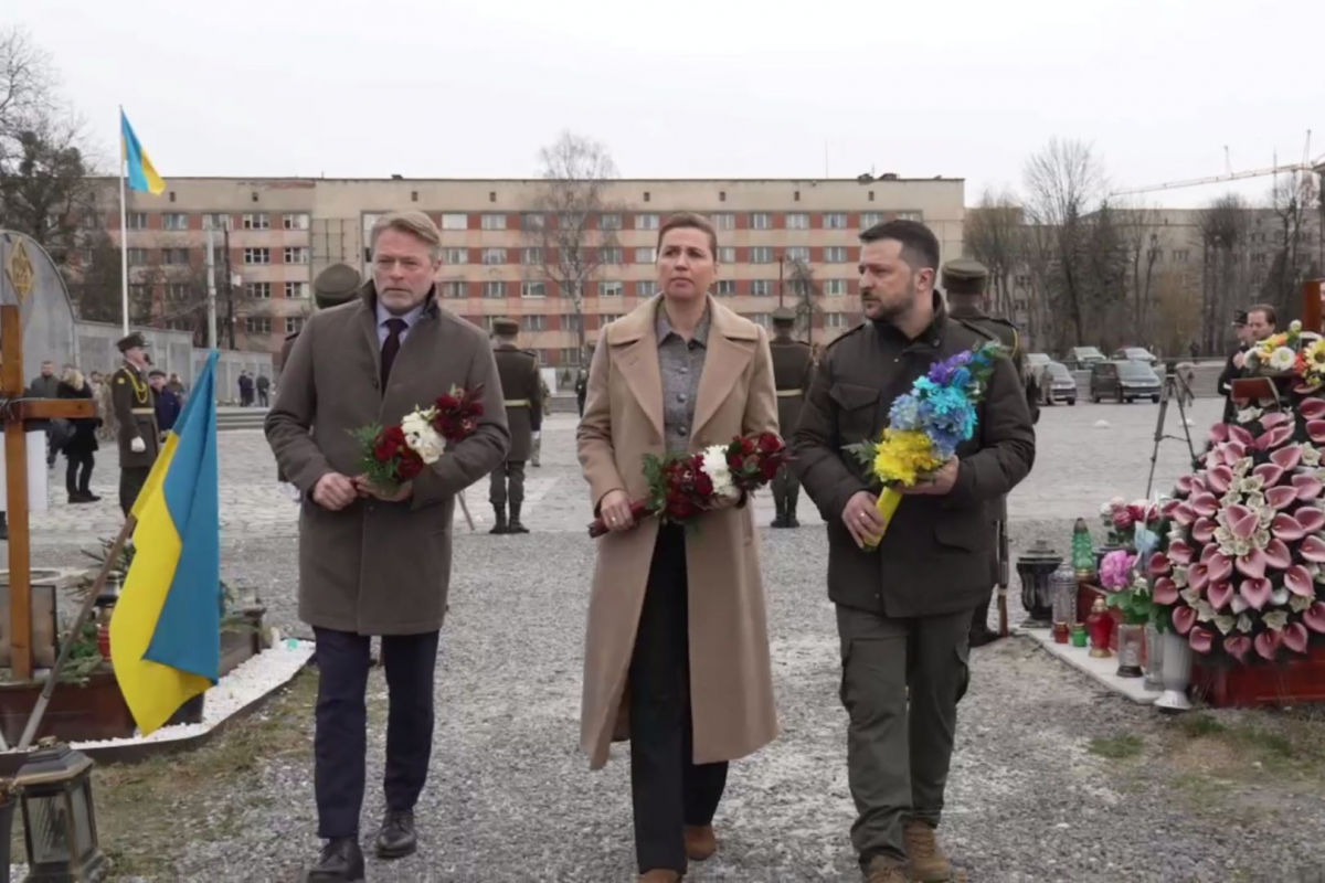 Премьер Дании и большой друг Украины Метте Фредериксен во Львове: все подробности