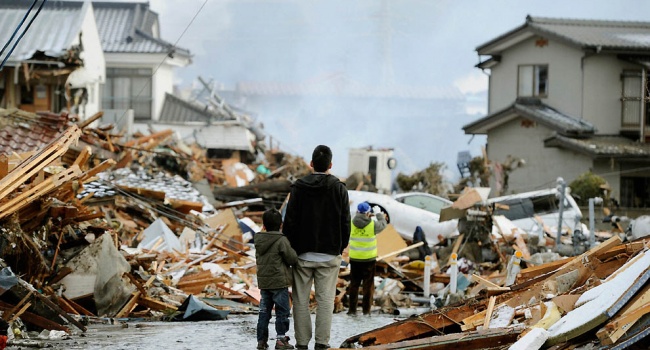 Мощное землетрясение потрясло Японию