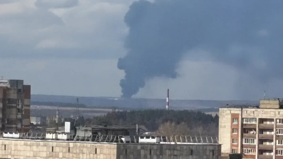 БпЛА сорвали прокачку нефти по нефтепроводу в Пермском крае РФ