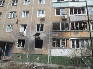 Как выглядит Петровский район Донецка после артобстрела 30 августа