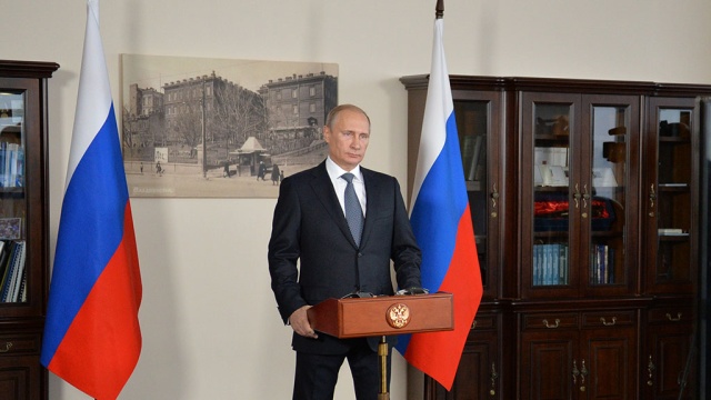 Путин о терактах во Франции: РФ выступает за объединение усилий для борьбы с терроризмом