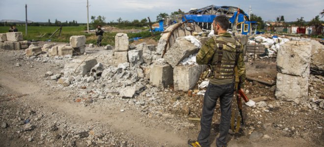 Пресс-центр АТО: в Донбассе зафиксировано снижение активности боевиков
