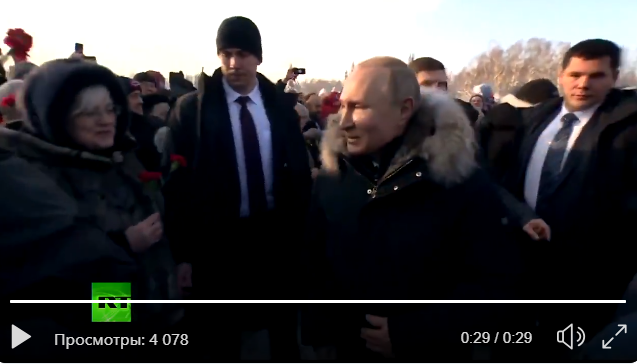 Видео с Путиным на росТВ вызвало скандал: жители России возмущены произошедшим на кладбище Петербурга