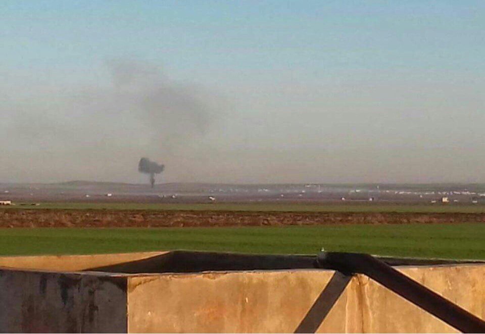В Сирии "окончательно побежденные" исламисты разнесли в щепки военный самолет войск Асада - кадры "гриба", образовавшегося от взрыва 