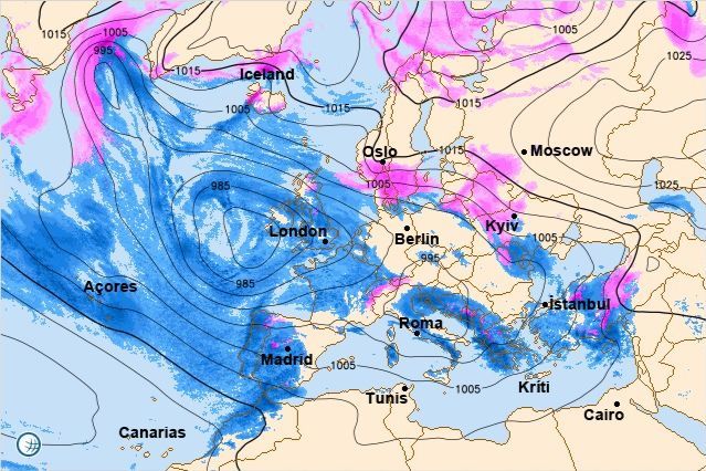 ​Морозы отступают: в Украину идут снегопады, сильный ветер и оттепель