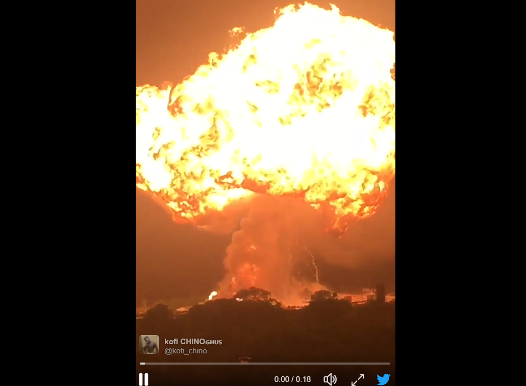"Словно взрыв ядерной бомбы": мощнейший взрыв газовой станции в Африке унес много жизней: опубликовано жуткое видео - кадры