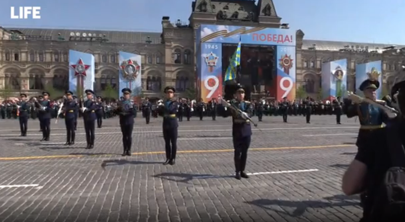 Генеральная репетиция парада Победы в Москве: видео онлайн-трансляциия мракобесия