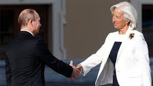 Путин и Лагард обсудили очередную просьбу Киева о финансовой помощи