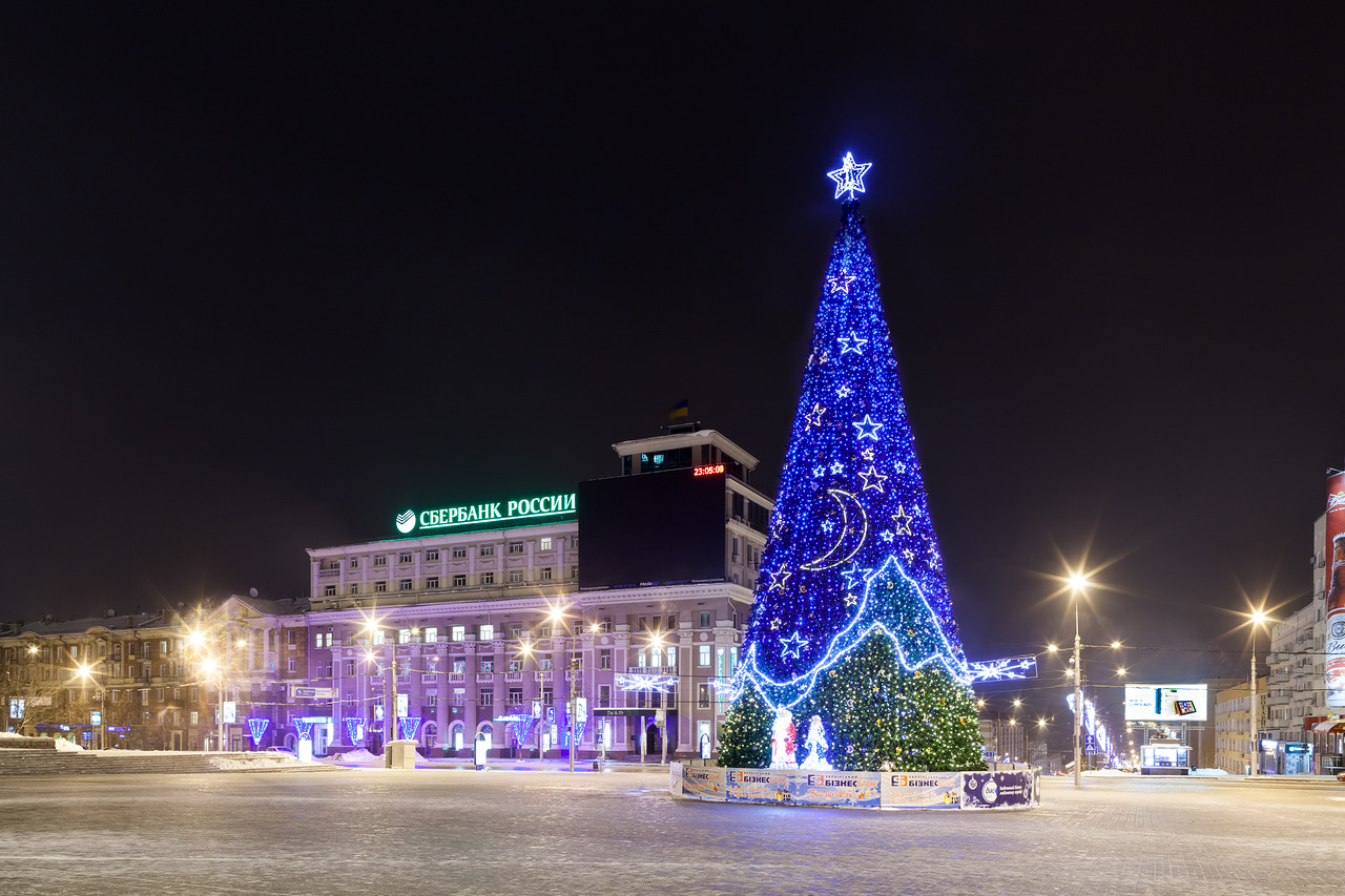 ​Новогодняя ночь в Донецке прошла без боевых действий, - горсовет