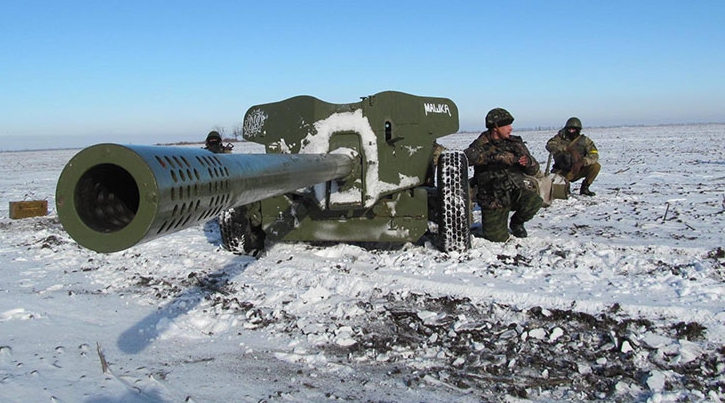На Рождество позиции сил АТО расстреляли в Донецком и Дебальцевском направлениях