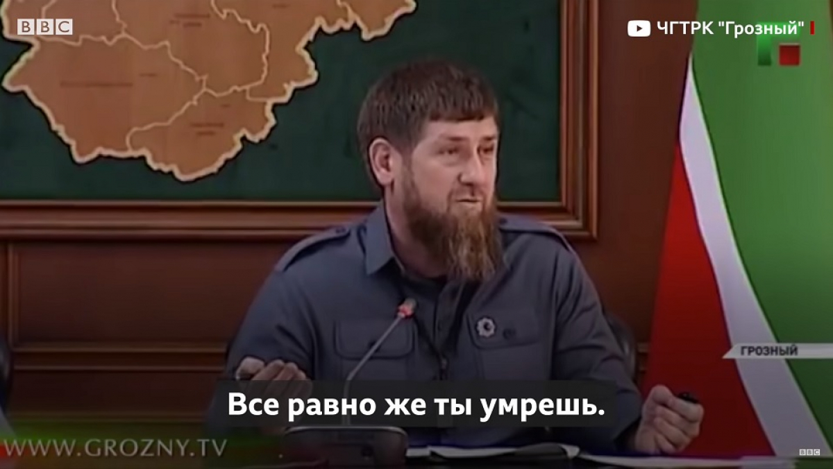 "Подожди, ты и так умрешь!" - глава Чечни Рамзан Кадыров нашел решение от болезни коронавирусом, кадры