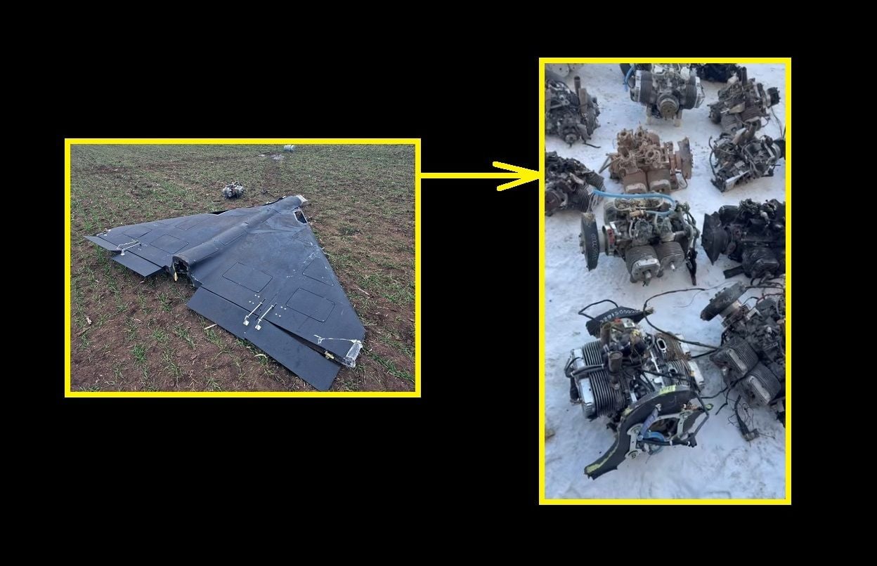 ​Украина восстанавливает двигатели сбитых "Шахедов", ставит на дроны и бьет по России - СМИ