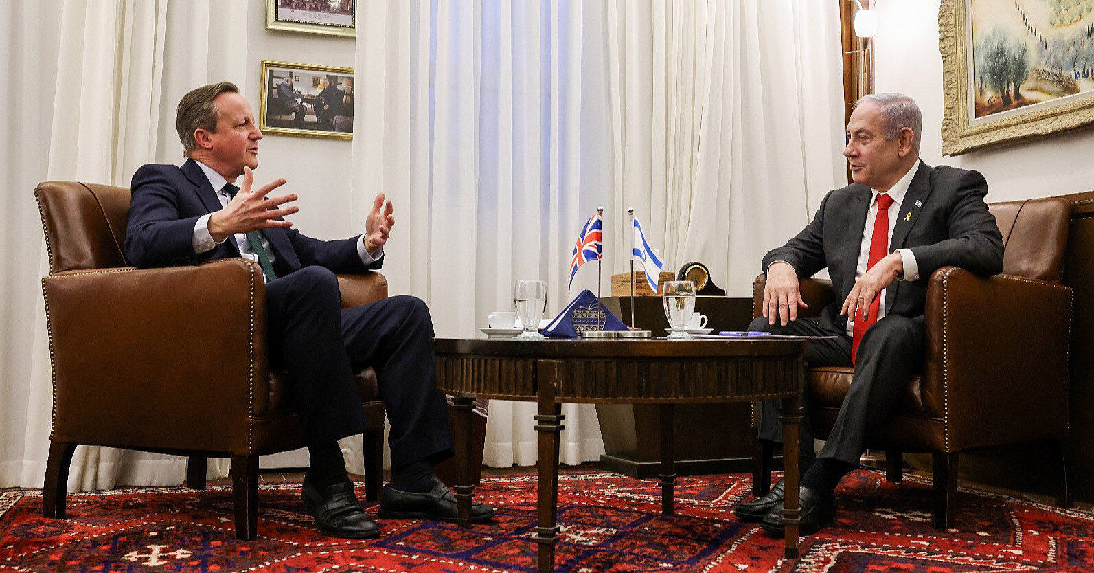 Щоб у майбутньому не було конфліктів: Кемерон озвучив Нетаньяху ідею щодо сектора Газа