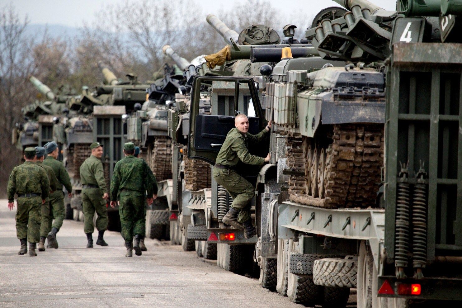 В преддверии Нового года концентрация войск РФ у границ Украины стала рекордной - CIT